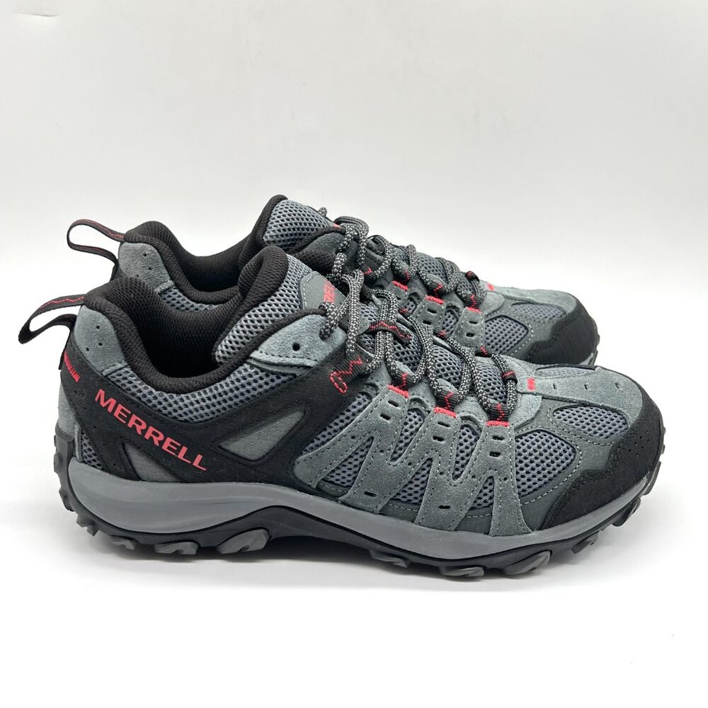 Merrell Mens Size 8 Accentor‎ 3 Gray Black Hiking Sneakers Shoes